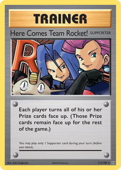 Here Comes Team Rocket! — Evolutions 113