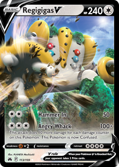 Regigigas V — Crown Zenith 113