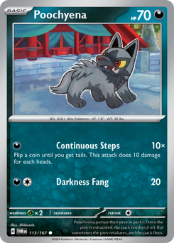 Poochyena — Twilight Masquerade 113