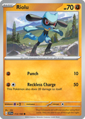 Riolu — Scarlet & Violet 113