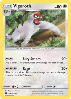 Vigoroth — Celestial Storm 114