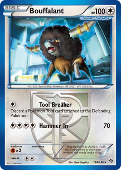 Bouffalant — Plasma Storm 114