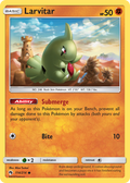 Larvitar — Lost Thunder 114