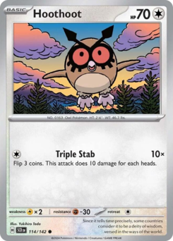 Hoothoot — Stellar Crown 114