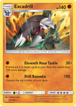 Excadrill — Cosmic Eclipse 115