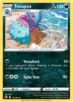 Toxapex — Silver Tempest 115