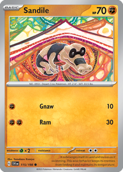 Sandile — Scarlet & Violet 115