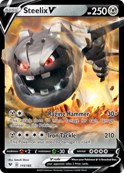 Steelix V — Vivid Voltage 115