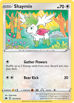 Shaymin — SWSH12PT5 115
