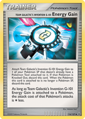 Team Galactic's Invention G-101 Energy Gain — Platinum 116