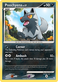 Poochyena — Legends Awakened 116