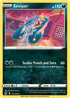 Seviper — Lost Origin 116