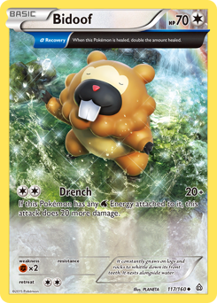 Bidoof — Primal Clash 117