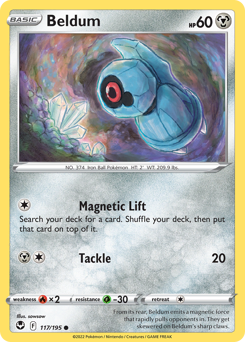 Beldum — Silver Tempest 117