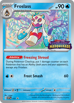 Froslass — Scarlet & Violet Black Star Promos 117