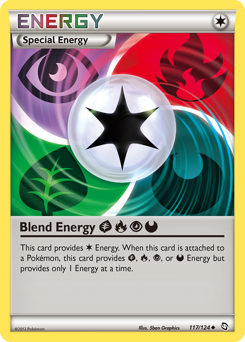 Blend Energy GrassFirePsychicDarkness — Dragons Exalted 117