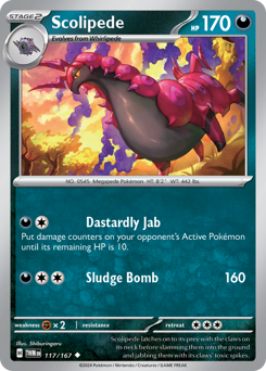 Scolipede — Twilight Masquerade 117