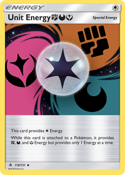 Unit Energy FightingDarknessFairy — Forbidden Light 118
