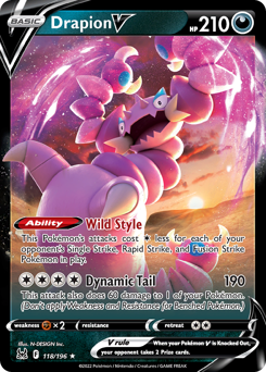 Drapion V — Lost Origin 118