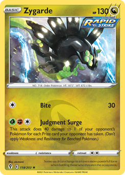 Zygarde — Evolving Skies 118