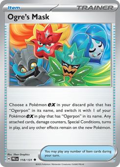 Ogre's Mask — Prismatic Evolutions 118