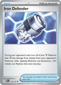 Iron Defender — Mega Evolution 118