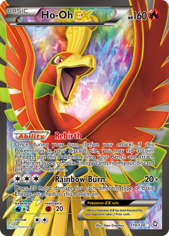 Ho-Oh-EX — Dragons Exalted 119