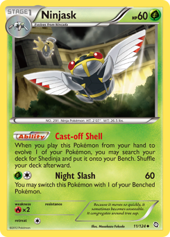 Ninjask — Dragons Exalted 011