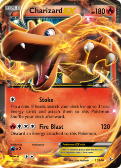 Charizard-EX — Flashfire 011