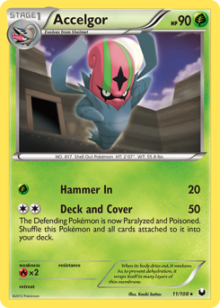 Accelgor — Dark Explorers 011