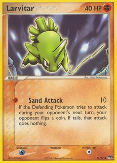 Larvitar — POP Series 1 011