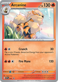 Arcanine — Scarlet & Violet Black Star Promos 011