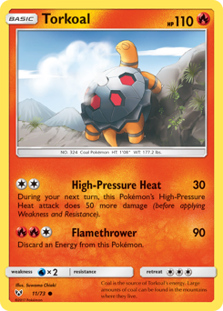 Torkoal — Shining Legends 011