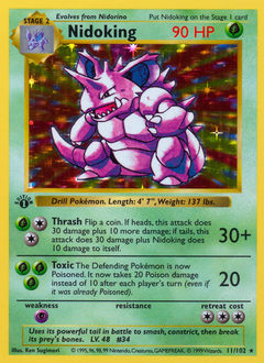 Nidoking — Base 011