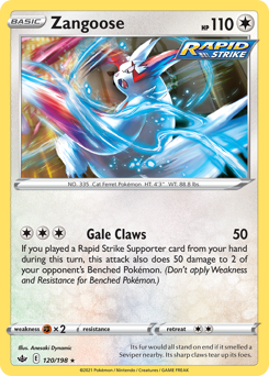 Zangoose — SWSH6 120