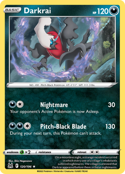 Darkrai — Lost Origin 120