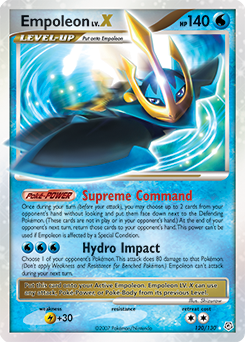 Empoleon LV.X — Diamond & Pearl 120