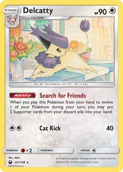 Delcatty — Celestial Storm 121