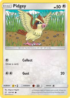 Pidgey — Team Up 121