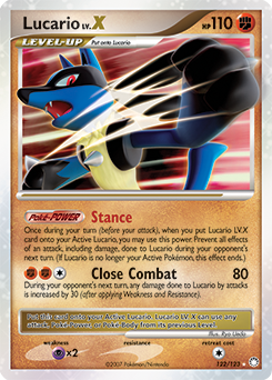Lucario LV.X — Mysterious Treasures 122