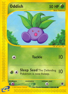 Oddish — Expedition Base Set 122