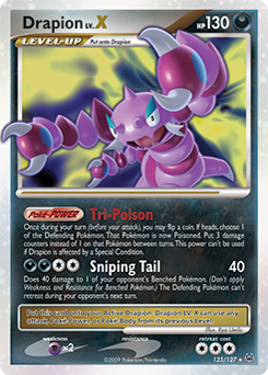 Drapion LV.X — Platinum 123