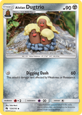 Alolan Dugtrio — Lost Thunder 123