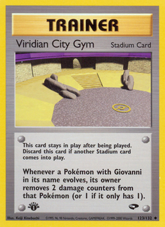Viridian City Gym — Gym Challenge 123