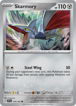 Skarmory — Surging Sparks 124