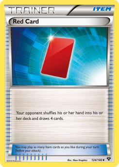 Red Card — XY 124