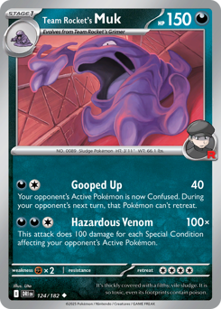 Team Rocket's Muk — Destined Rivals 124
