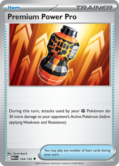 Premium Power Pro — Mega Evolution 124
