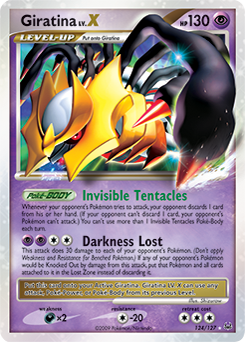 Giratina LV.X — Platinum 124