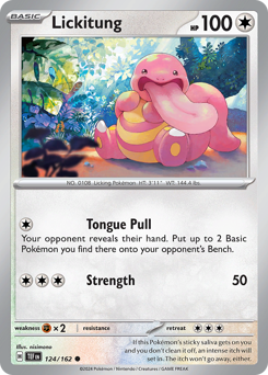 Lickitung — Temporal Forces 124